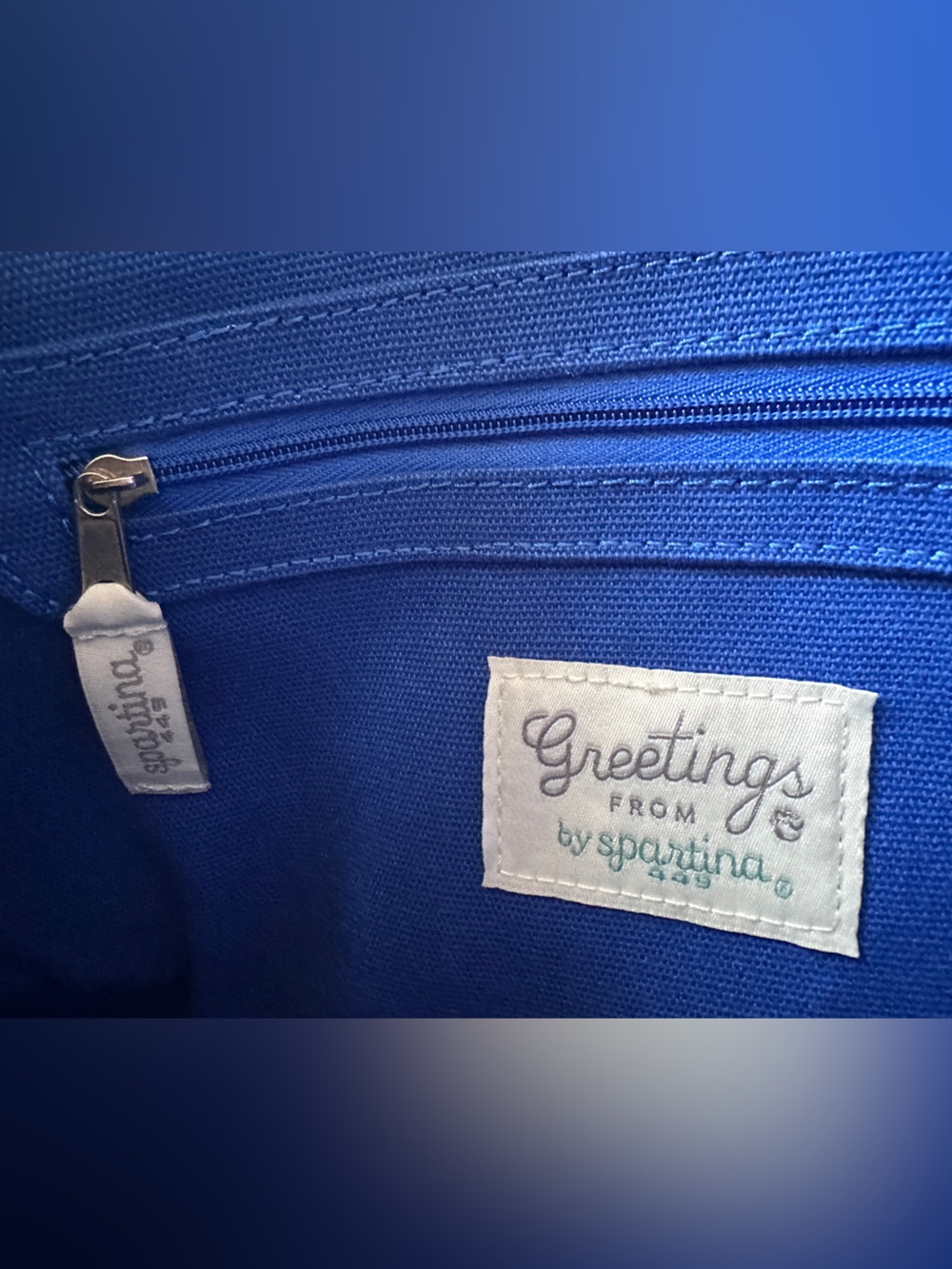 Spartina Southern California Tote with zipper - San Diego, Los Angeles - Picture 8 of 11